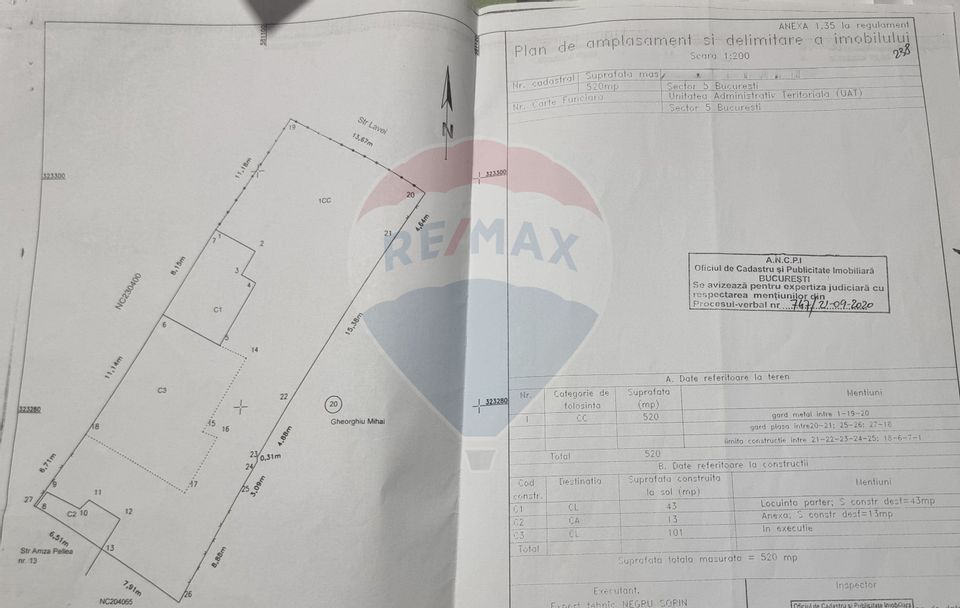 Built-up land 525sqm near Ghencea Extension