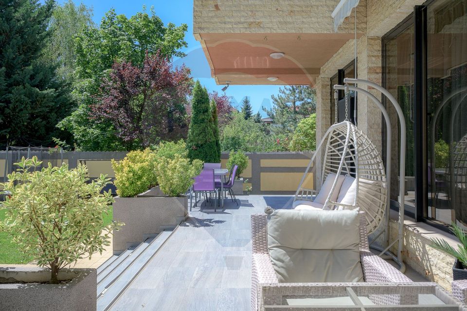 Luxury mediterranean villa | Pipera | Piscina & Foisor |  teren 1000mp