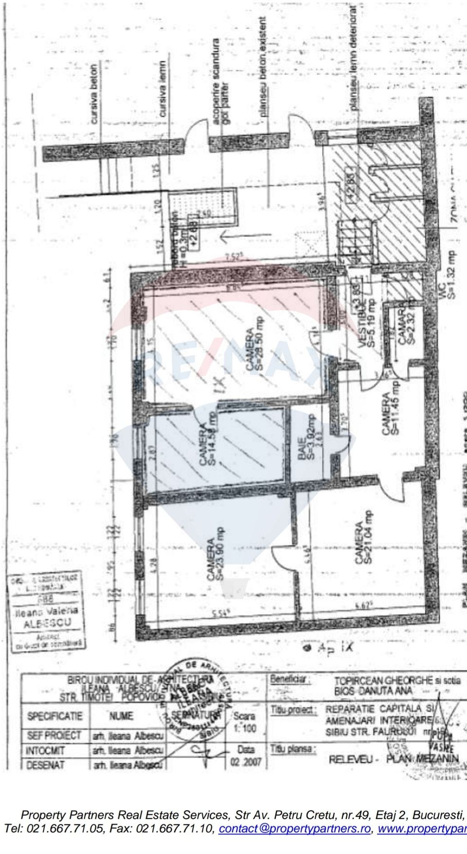 Apartament generos la 3 min pe jos de Podul Minciunilor