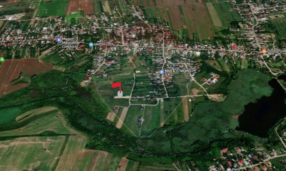 House construction land GF+1+M 528 sqm, Peris, Ilfov, quick access DN1