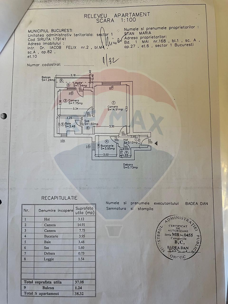 2 room Apartment for rent, Victoriei area