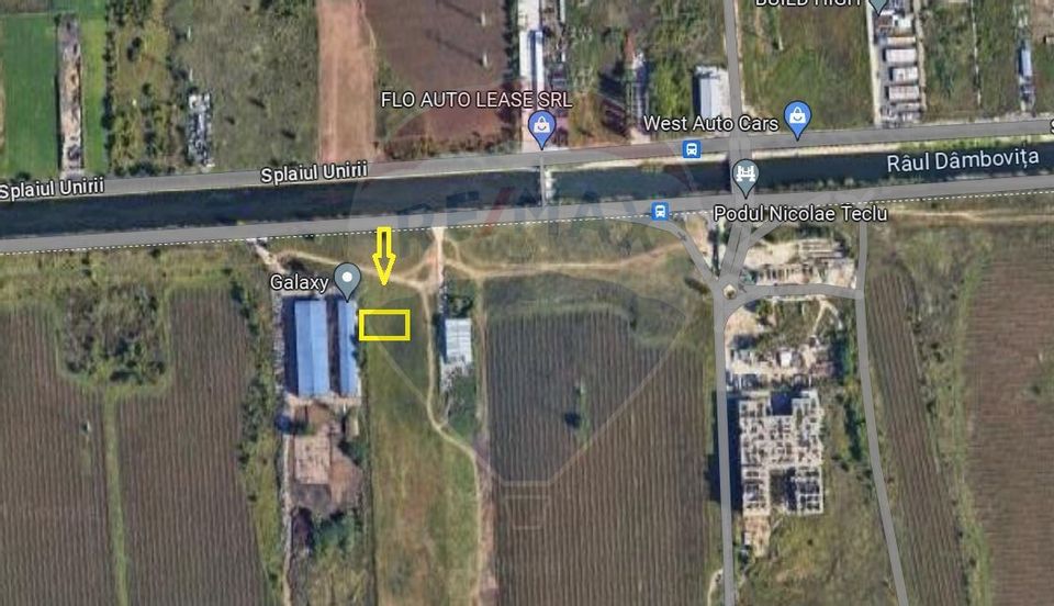 Land plot 550 sqm | Splaiul Unirii | Nicolae Teclu Bridge
