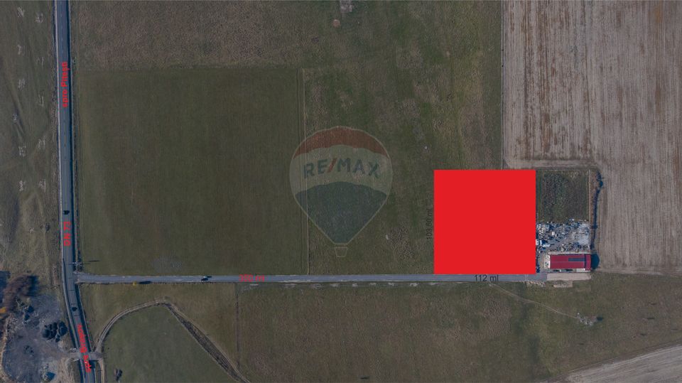 Teren 11,600mp Râșnov / DN 73 zona Tabăra, bonus un teren de 3000 mp