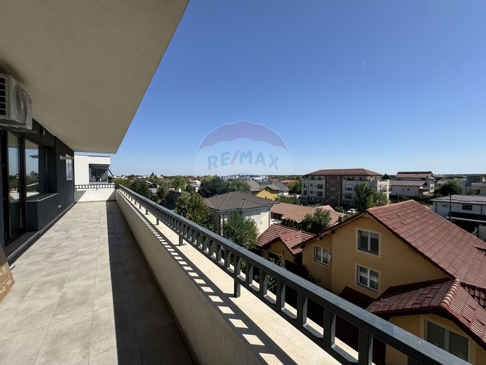 Apartament 3 camere terasa, parcare subterana, Trio Residence Otopeni