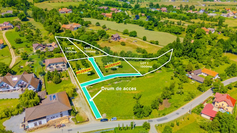 COMISION 0% Teren 1200 mp Sohodol/Valea Sohodolului