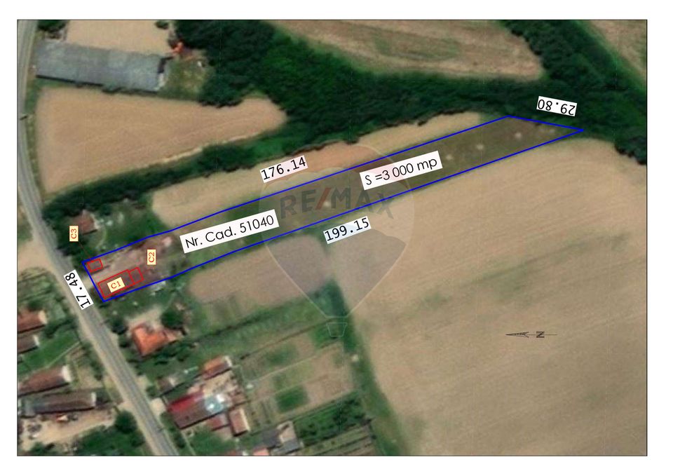 Casă de vânzare cu teren de 3000mp, sat Păgaia, Bihor