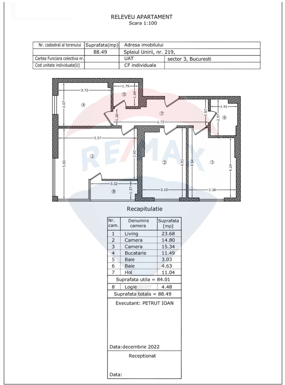 NOU! Apartament superb 3 camere Timpuri Noi - Mihai Bravu Metrou