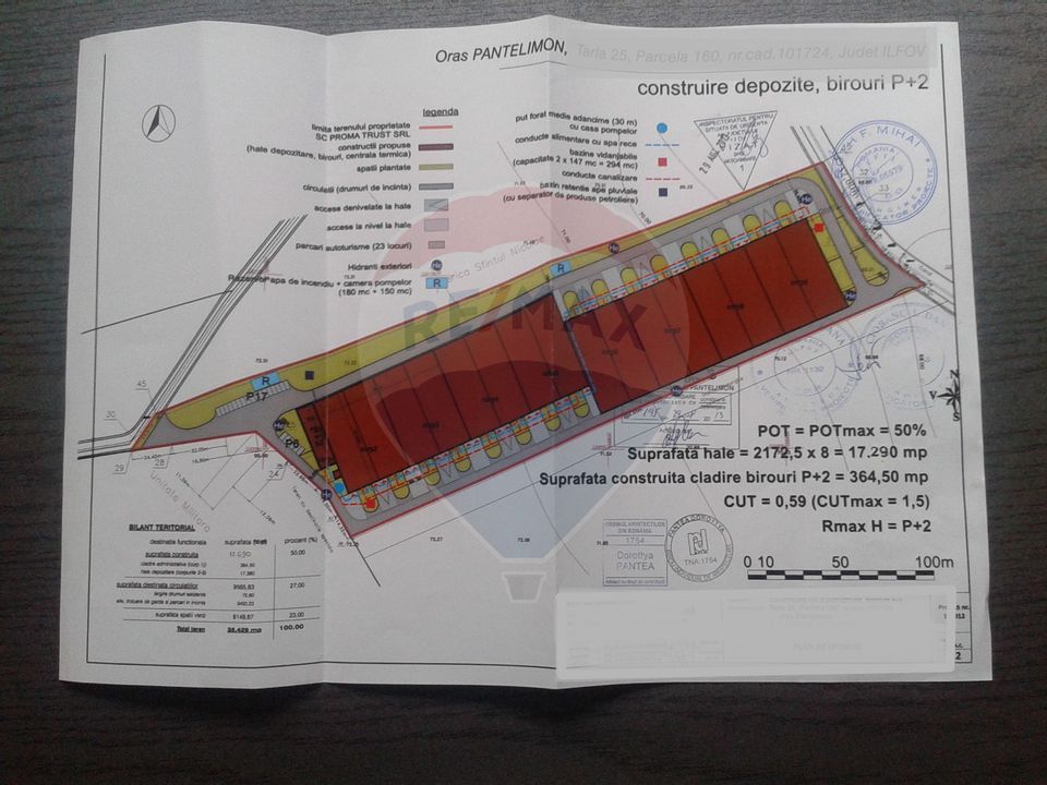 Teren  investitie/constructii industriale Pantelimon
