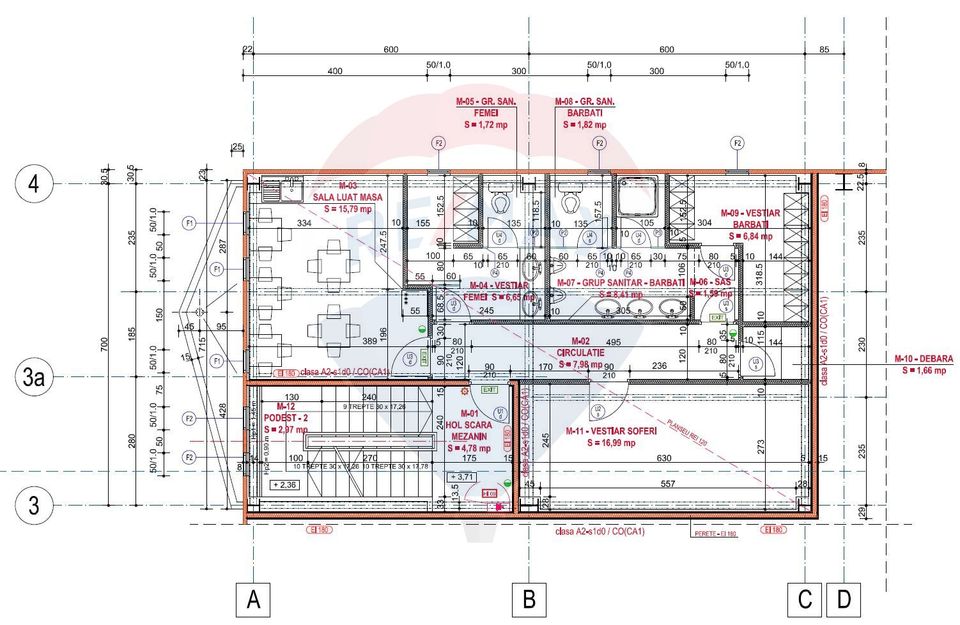 Spațiu industrial de 1,200mp de închiriat