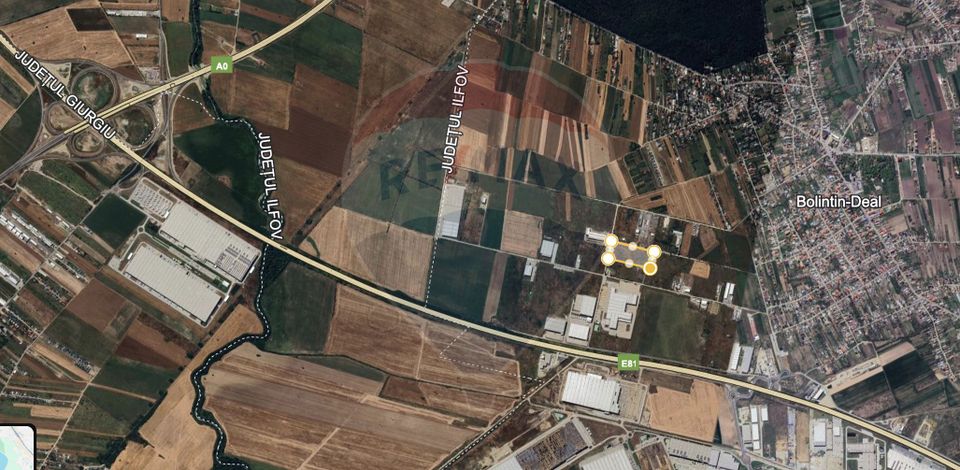 Land 21,250sqm Bolintin-Deal / Strada Rasaritului