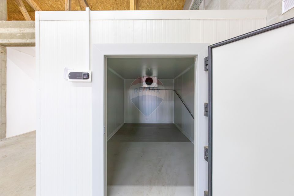 Hală 1.000 mp + curte 3.200 mp + CASĂ 160 mp BONUS | Acces TIR | Bacău