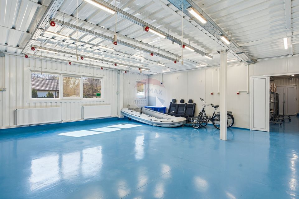 Hală Multifuncțională de Vânzare 600mp și Teren 924mp în Bucium - Iași