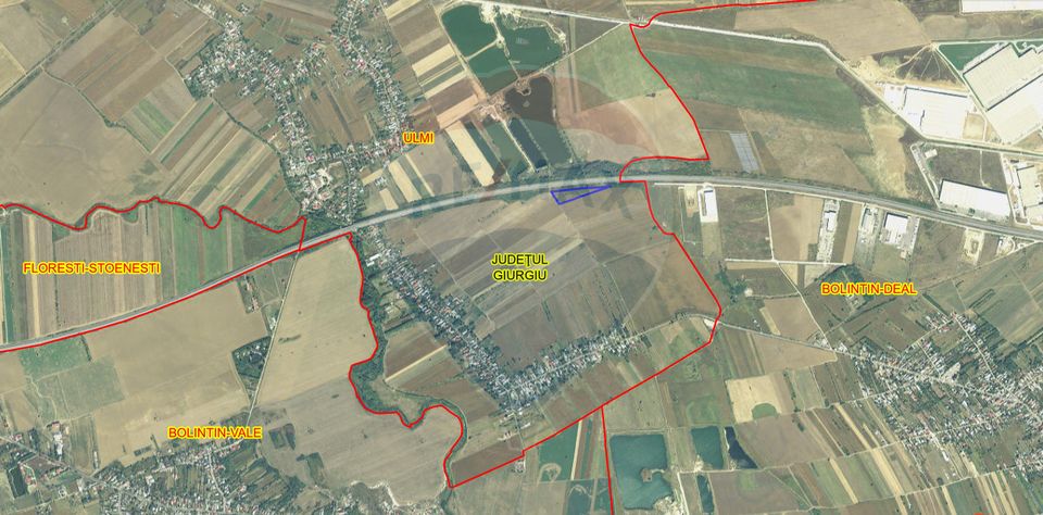 Land 11,842sqm Bolintin-Deal / Autostrada A1