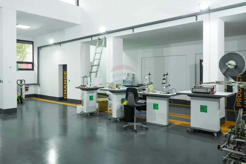 Vanzare Spatiu industrial Clasa A, 895 mp + teren 2.880 mp, Ploiești