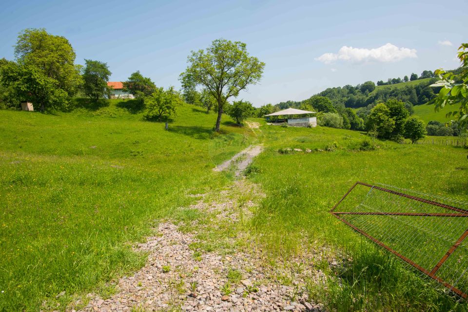 Land with utilities, 5,495sqm Bran - panoramic view, near Bran Castle