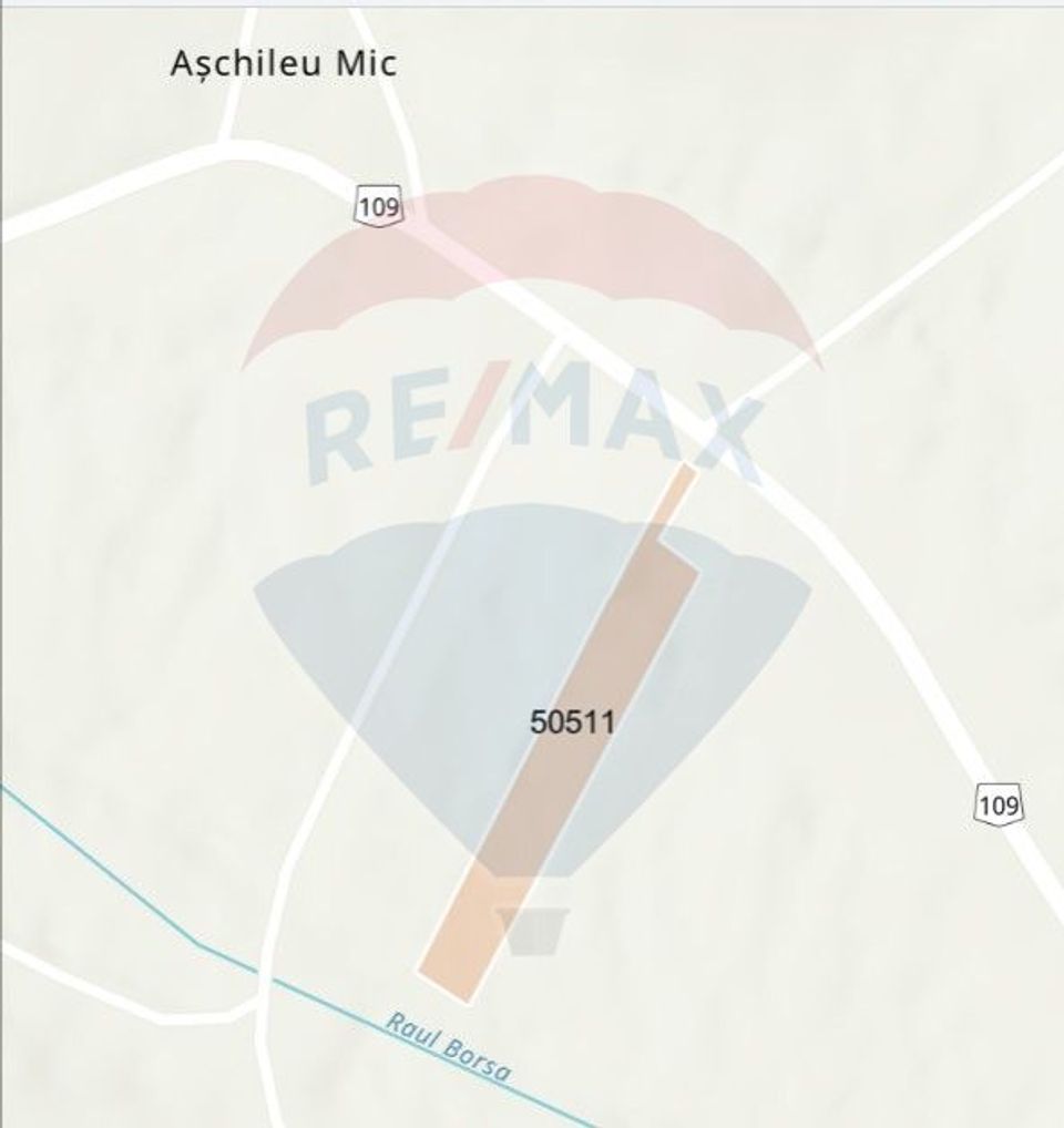 Teren 3200 mp I intravilan I Certificat Urbanism I Aschileu Mic