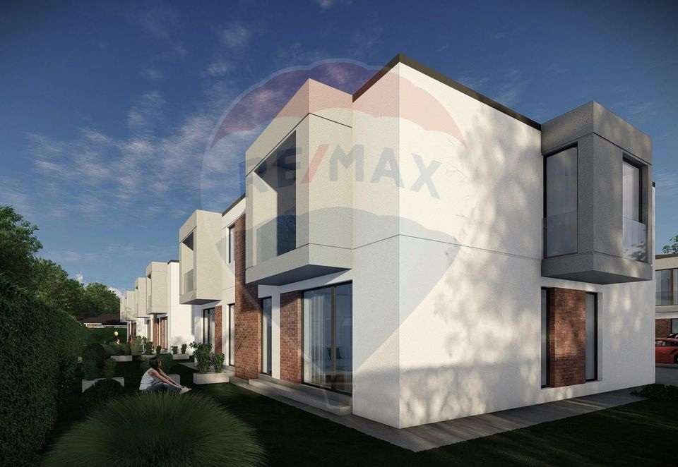 DE VANZARE casă nouă Tunari – 4 camere  Ansamblu privat !!!