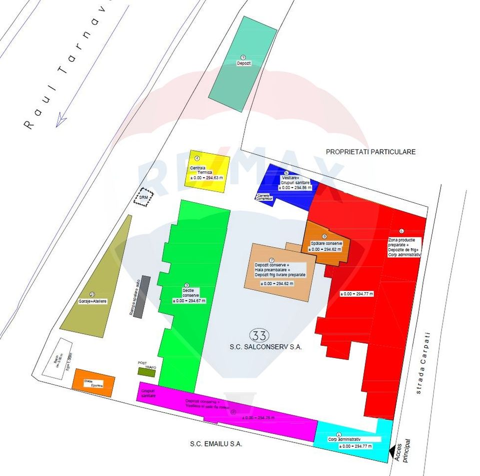 Fabrica de preparate si conserve din carne  la Medias