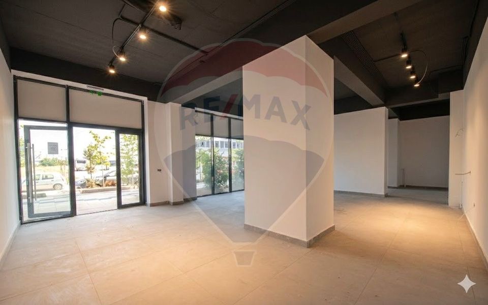 Spatiu comercial de inchiriat 86mp cu vitrina Militari