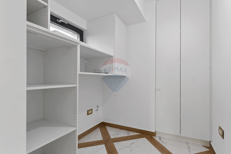 Penthouse unic pe două niveluri - saună și bucătărie exterioară