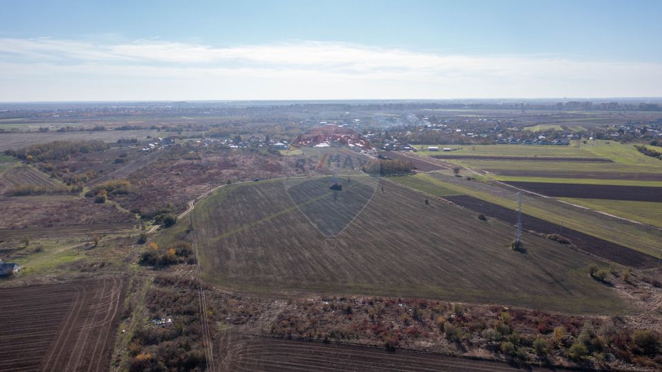 Vanzare teren intravilan industrial  - 9.519mp Sabareni / Drumul FN