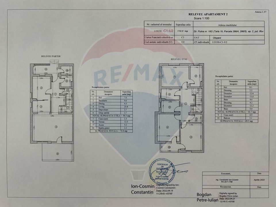 Casa familiala 5 camere, 4 bai, complex nou, Otopeni