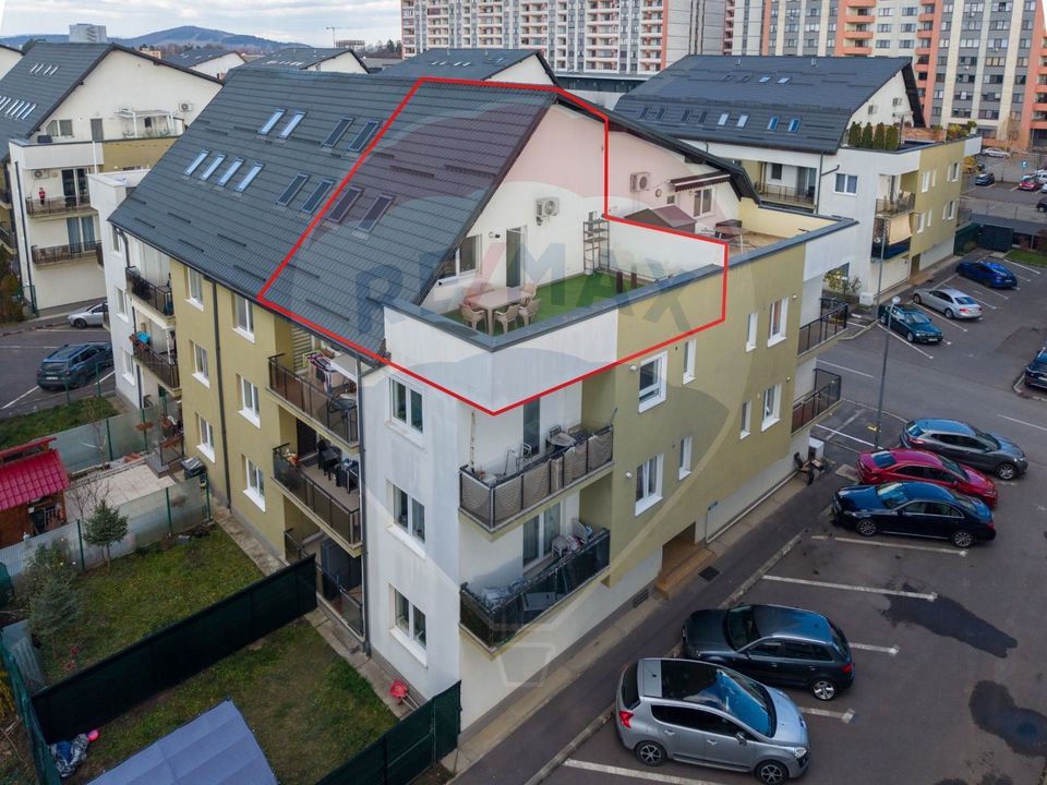 3 room Apartment for sale, Tractorul area