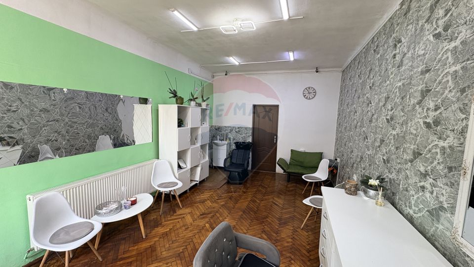 Spațiu comercial la strada + bar/cafenea în Centru Medias