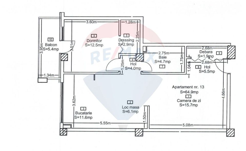 2 room Apartment for sale, Universitatii area