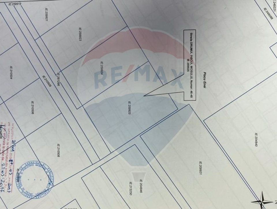 Land 930 sqm Sisesti/Piscul Mosului Road