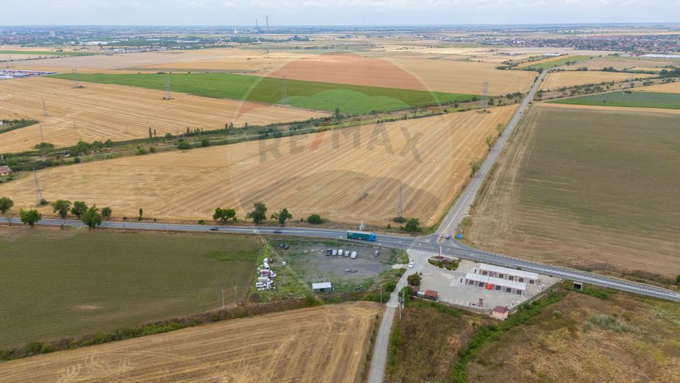 Teren 4200 mp, poziție strategică, utilități, Centura Arad