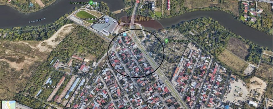 Commercial space GF+2+M 100% rented in Bucurestii Noi, near the metro