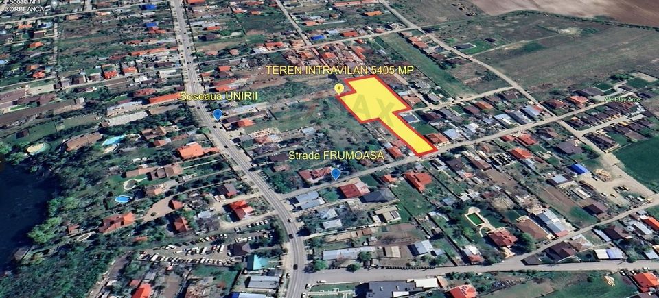 Central Corbeanca, generous land, parceled, double opening