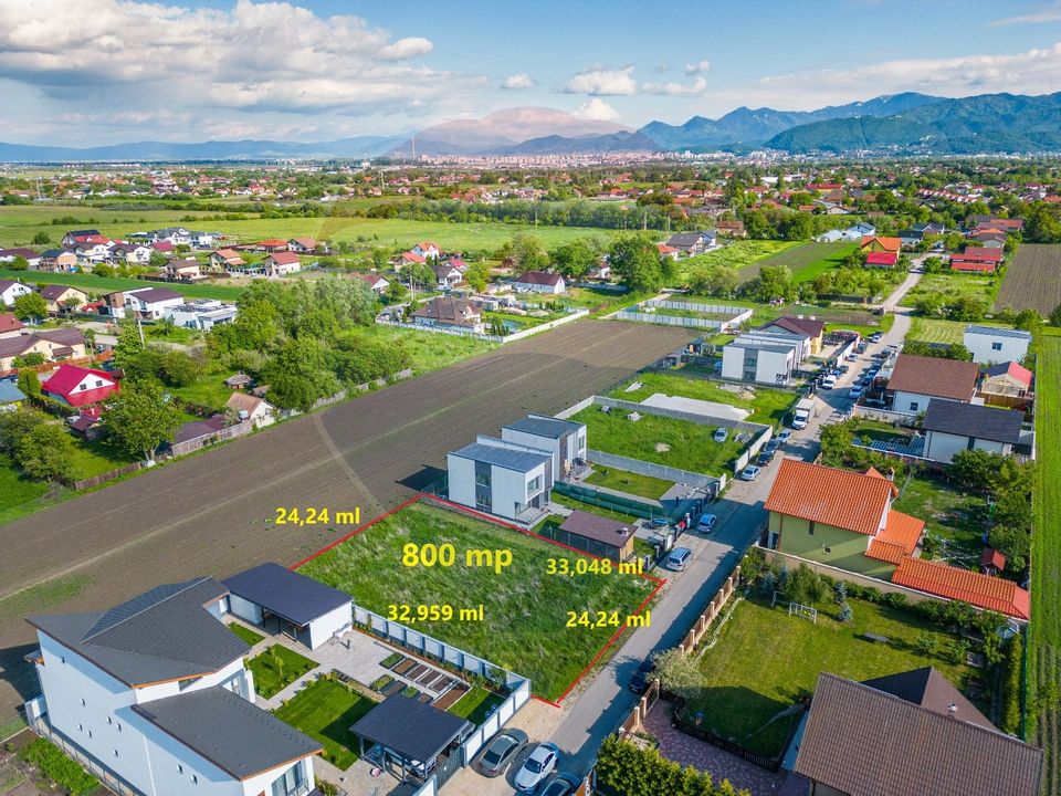 Land 800sqm Brasov / Strada Lemnarilor