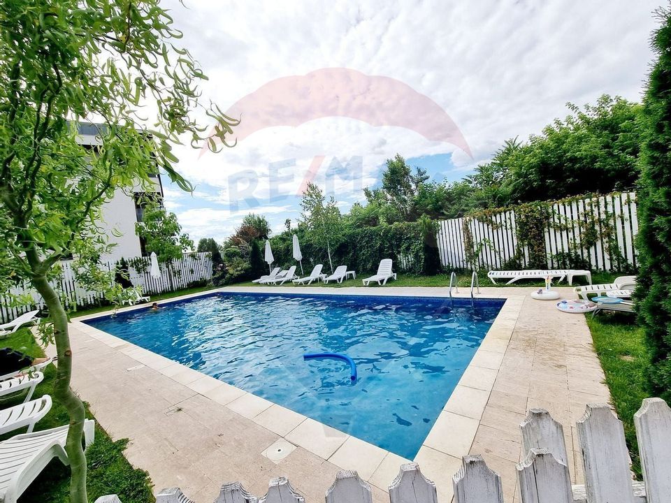 Casă/Vilă de inchiriat în complex cu Piscină ' Jasmin Garden' -Pipera