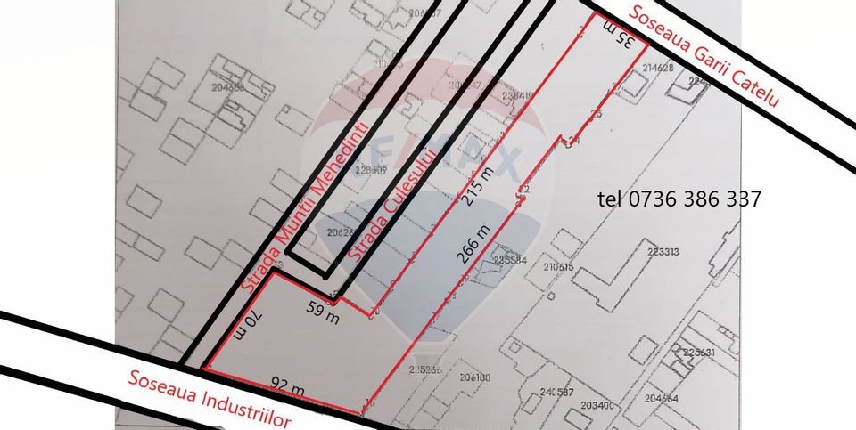 Land 11,923sqm Soseaua Garii Catelu