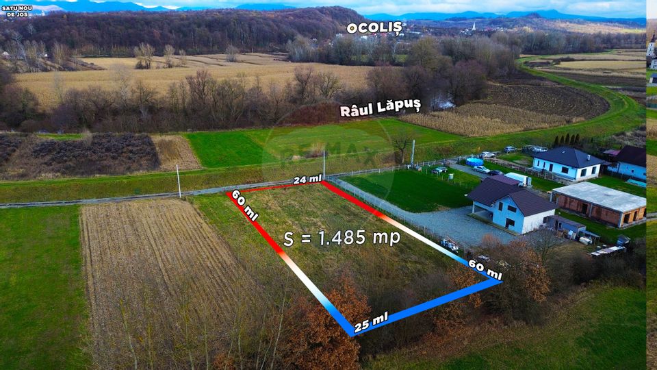 Teren intravilan de vanzare in Catalina langa Han