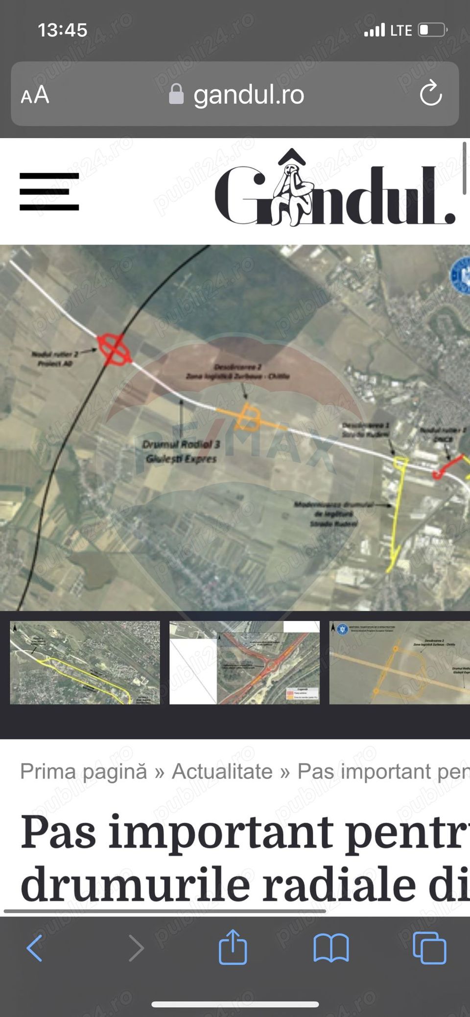 Teren 12,464mp Chitila / Strada Padurii