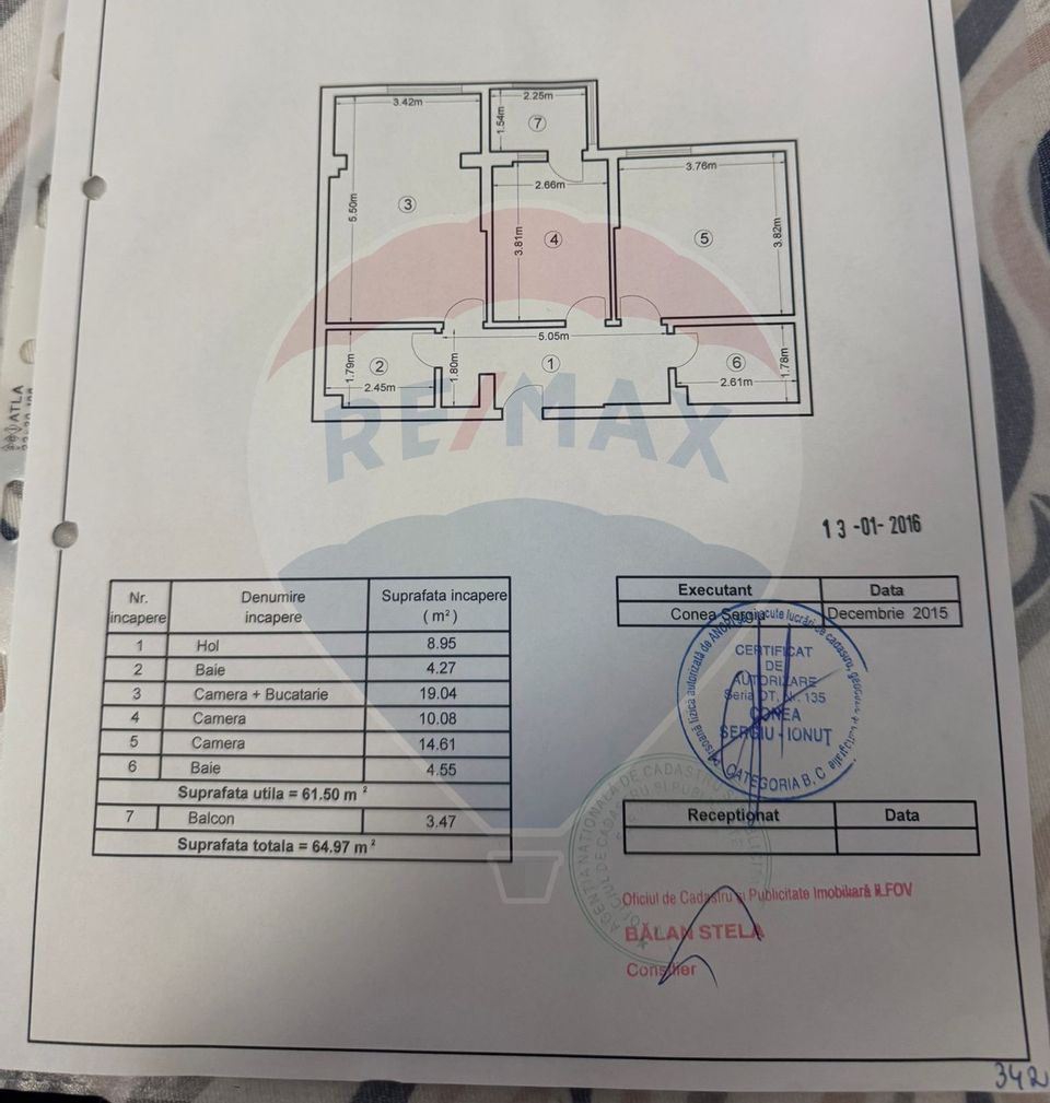 3 room apartment for sale Extension Ghencea Latin Quarter