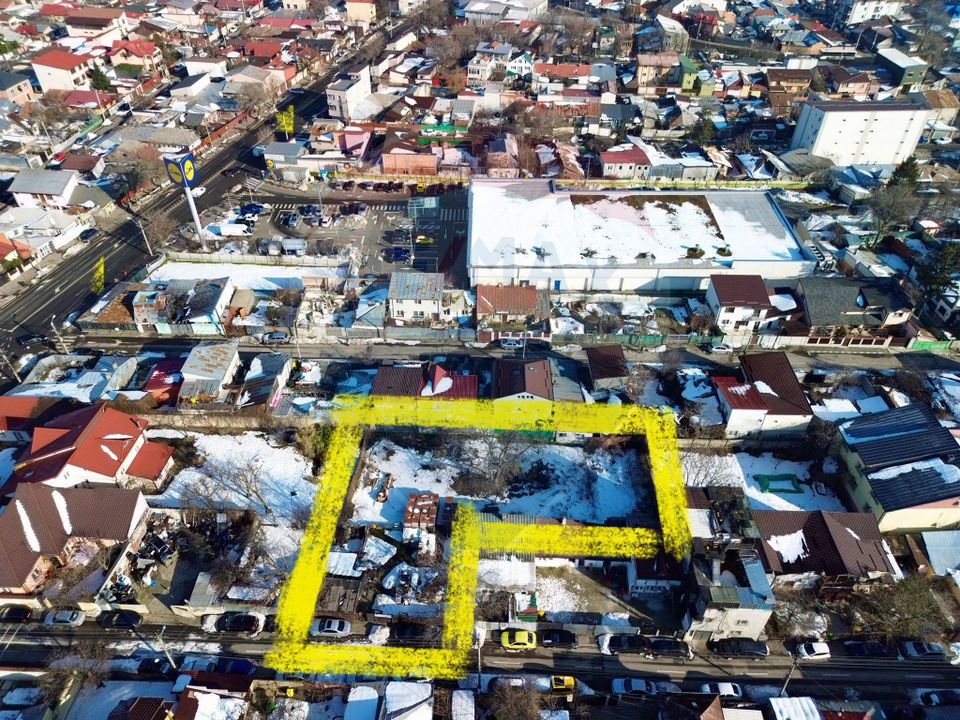 Construction land for sale Rahova-Sălaj Square-LIDL