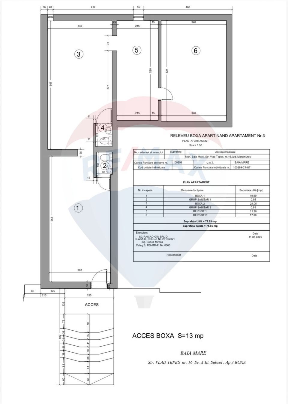 Spațiu comercial de 71.85mp de vânzare-Vlad Tepes