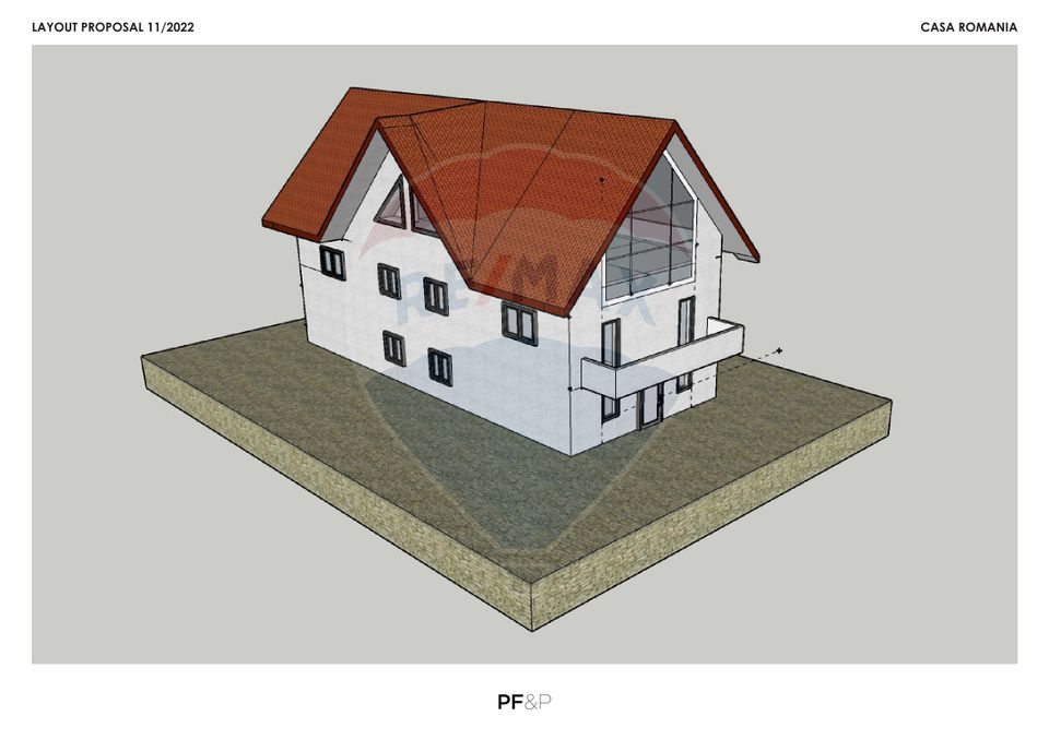 Duplex spațios – oportunitate pentru dezvoltatori sau două familii