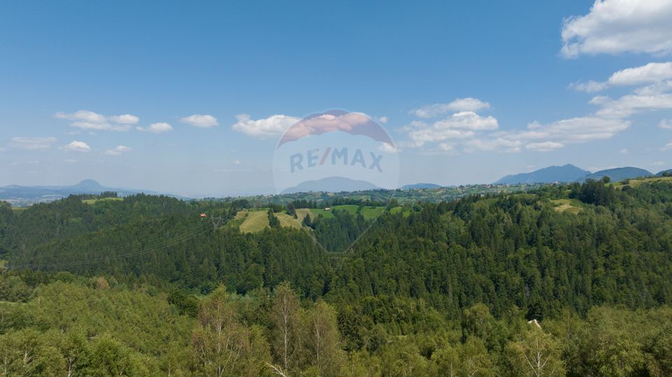 Teren Panoramic in Bran – Vedere spre Bucegi & Piatra Craiului