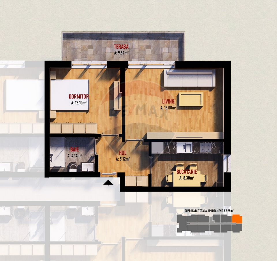 Apartamente in ansamblu rezidential - Dobroesti