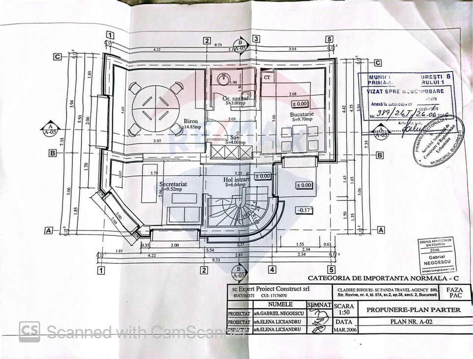 Vila de închiriat 6 camere Piata Victoriei