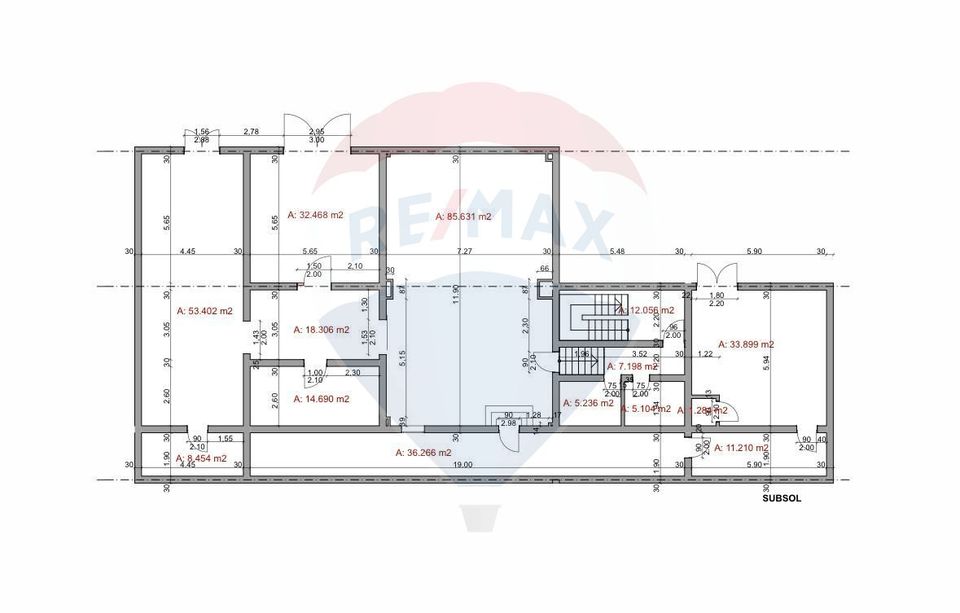 450sq.m Office Space for rent, Marasti area