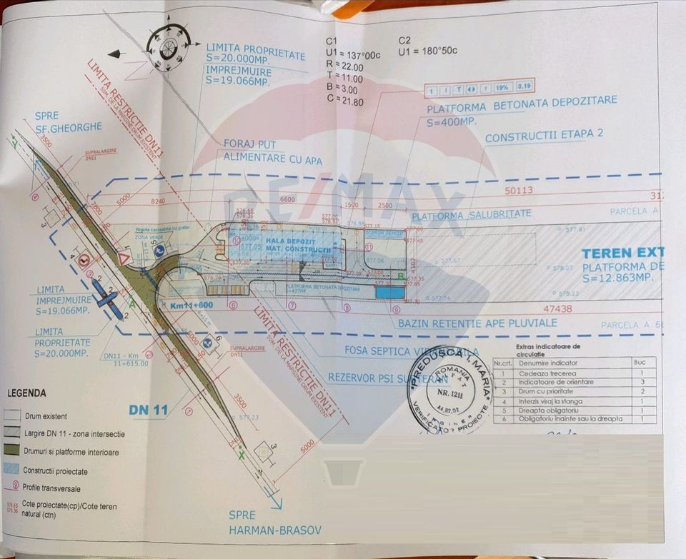 Land 20,000sqm Harman / Strada DN11