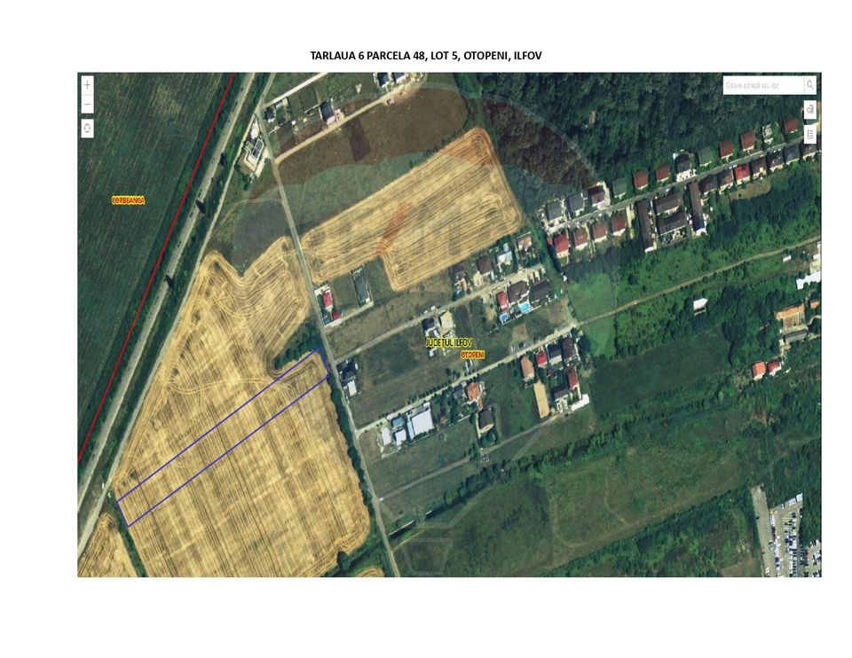 Land 19,700sqm Otopeni / Drumul Garii Odai