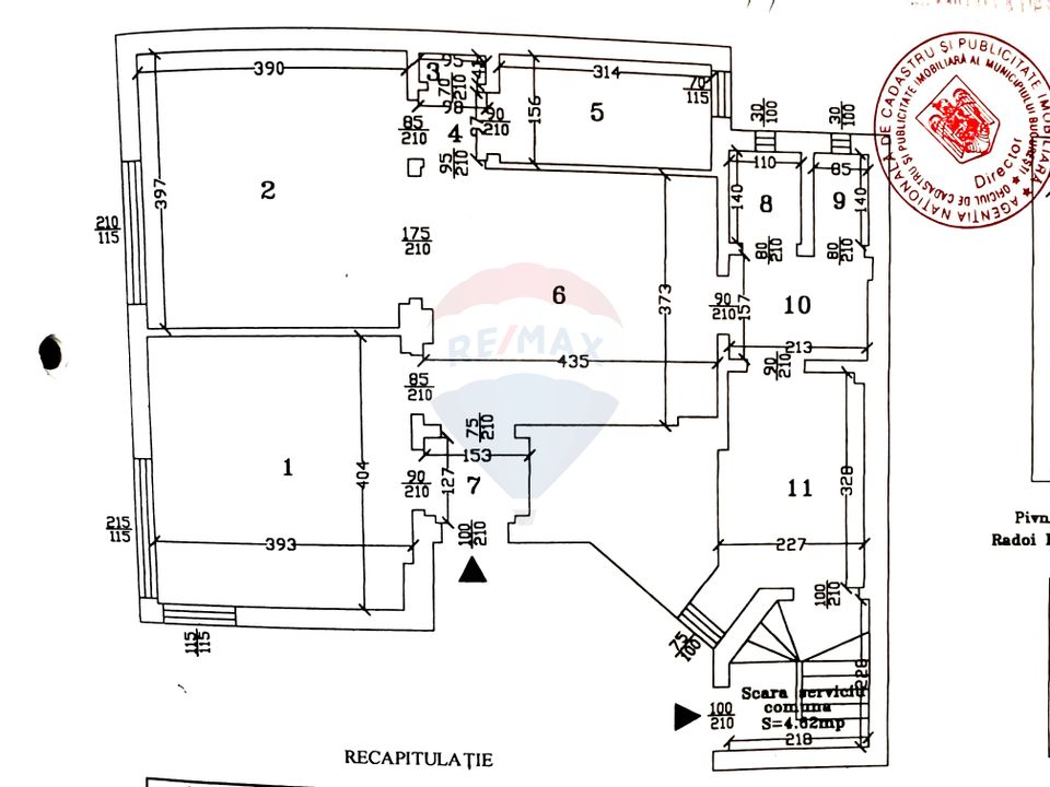 4 room Apartment for sale, Nord area