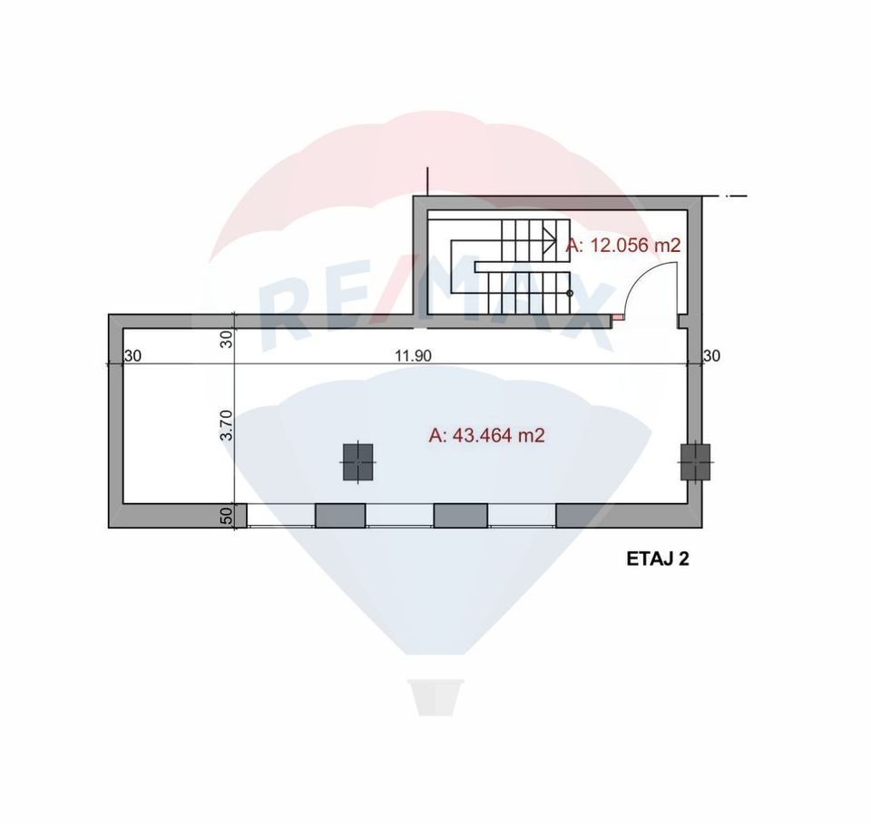 450sq.m Office Space for rent, Marasti area